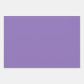 Lila, Lilac & White marokkanisches Muster Geschenkpapier Set (Vorderseite 2)