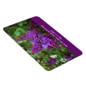 Lila Lilacs an einem Frühlingstag - Save the Date Magnet (Rechte Seite)