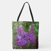 Lila Lilacs an einem Frühlingstag Tasche (Vorderseite)