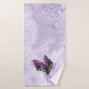 Lila Lilacs Handtuch-Set Badhandtuch Set