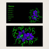 lila Lilie Blume (Vorne & Hinten)