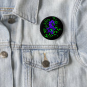 lila Lilie Blume Button (Beispiel)