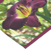 Lila Lilientisch Kurzer Tischläufer (Ecke)