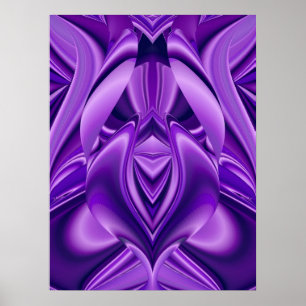 Lila Lilientraum Poster