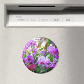 Lila Lilies Magnet (In Situ (Geschirrspüler))