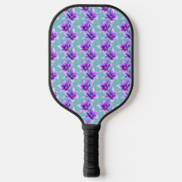 Lila Lilly des Valley Pattern Pickleball Schläger
