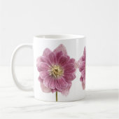 Lila Lily Blume Tasse (Links)