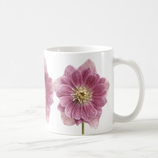 Lila Lily Blume Tasse (Rechts)