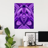 Lila Lily Dream Poster (Heimbüro)