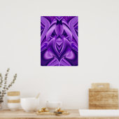 Lila Lily Dream Poster (Küche)