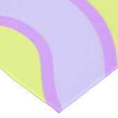 Lila Limoner Groovy Stripe Lebhafter Frühling Somm Tischdecke (Schrägansicht)