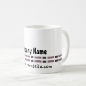Lila Link Bürodesign Kaffeetasse (VorderseiteRechts)