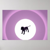 Lila Lion Poster (Vorne)