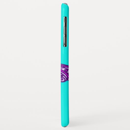 lila Lipodfall Case-Mate iPhone Hülle (Hinten/Links)