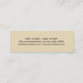 Lila Lippen #3 für Makeup Artist Mini Visitenkarte (Rückseite)