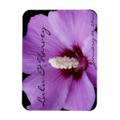 Lila Lippen Nah Magnet (Vertikal)