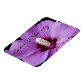 Lila Lippen Nah Magnet (Linke Seite)