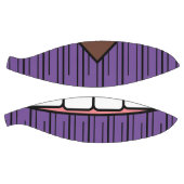 Lila Lippenlächeln Basketball (Panele)