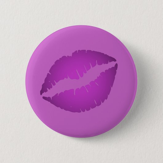 Lila Lipstick Button (Vorderseite)