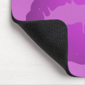 Lila Lipstick Mousepad (Ecke)