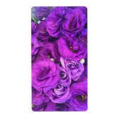 Lila Lisianthus-Blume (Vorne)