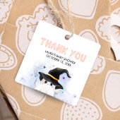 Lila Little Boo Ghost Hexendusche Platz Geschenkanhänger