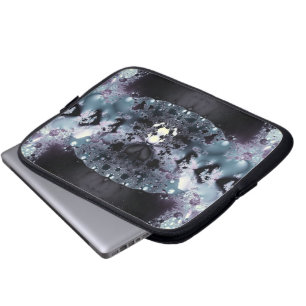 Lila Loch Laptopschutzhülle