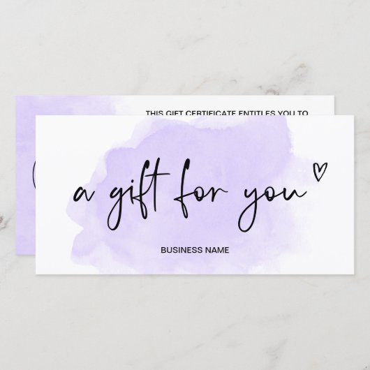 Lila Logo (Vorne/Hinten)