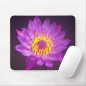 Lila Lotos-Blume Mousepad (Mit Mouse)