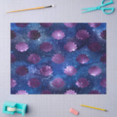 Lila Lotus auf Blue Galaxy Decoupage Seidenpapier (Basteln)