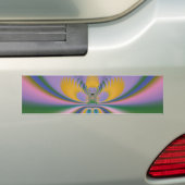 Lila Lotus Autoaufkleber (Auf Auto)