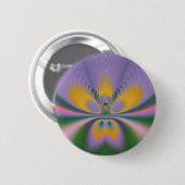 Lila Lotus Button (Vorne & Hinten)