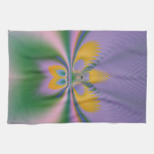 Lila Lotus Geschirrtuch (Horizontal)