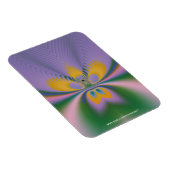 Lila Lotus Magnet (Rechte Seite)