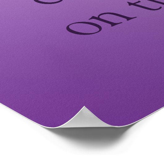 Lila Lotus Mandala Poster (Ecke)