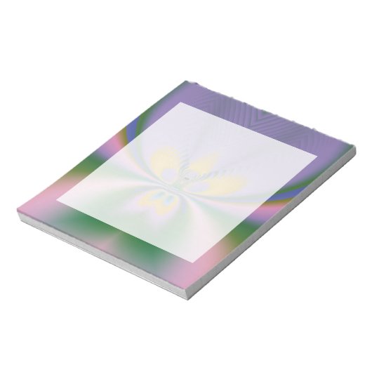 Lila Lotus Notizblock (Rotiert)