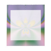Lila Lotus Notizblock (Vorderseite)