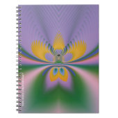 Lila Lotus Notizblock (Vorderseite)