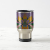 Lila Lotus Reisebecher (Mittel)