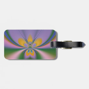 Lila Lotus Travel Bag Tags - Individuelle Gestaltu Gepäckanhänger