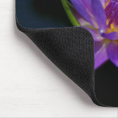 Lila Lotus Wasserlilie Mousepad (Ecke)