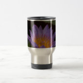 Lila Lotus-Wasserlilie Reisebecher (Mittel)