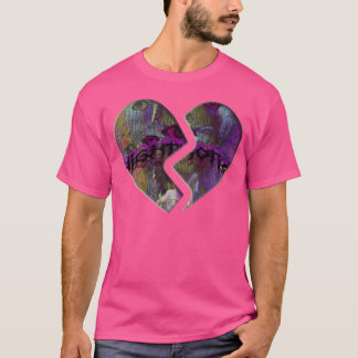 Lila Love Junge T-Shirt