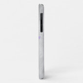 Lila Lovebirds Personalisiert Case-Mate iPhone Hülle (Hinten/Links)