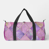 "Lila Lover"-Druck Duffle Bag (Vorderseite)