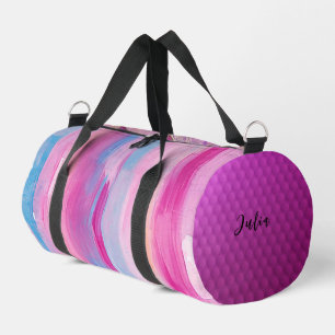 "Lila Lover"-Druck Duffle Bag