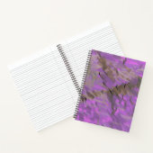 Lila Low-Poly Bullet Journal / Lined Notebook Notizblock (Innenseite)