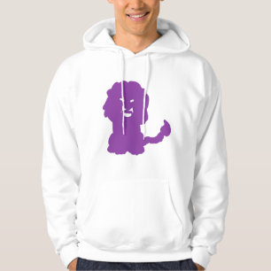 Lila Löwen-Geist-Sweatshirt – Königlicher Leo Hoodie