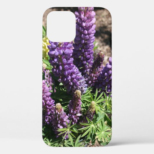 Lila Lupine Blume Case-Mate iPhone Hülle (Rückseite)