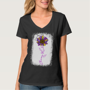 Lila Lupus-Bewusstsein Wählen Sie Kind Sonnenblume T-Shirt